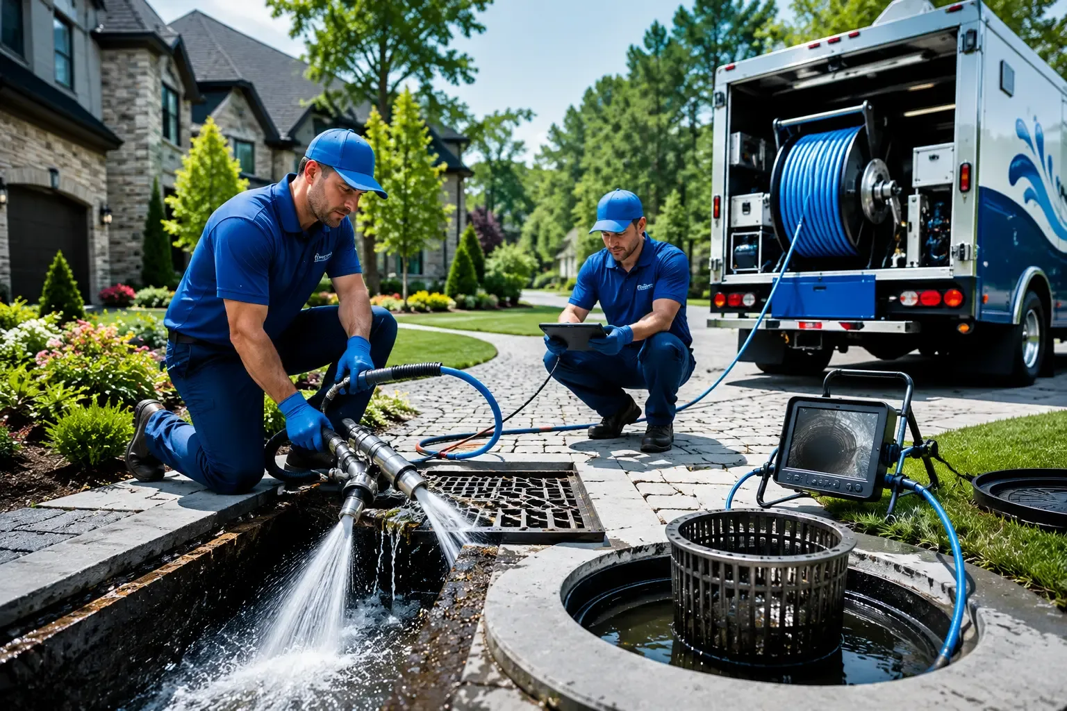 Local outdoor drain cleaning professionals in Greenock, PA